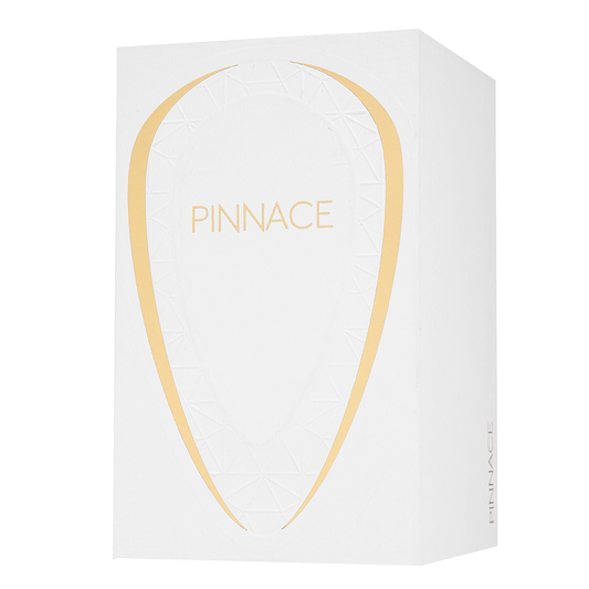 White box with gold accents and 'Pinnace' branding on a white background
