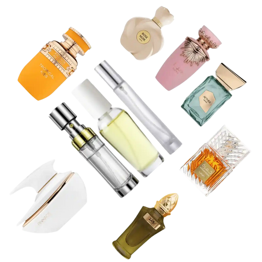 Perfume decant sample collection