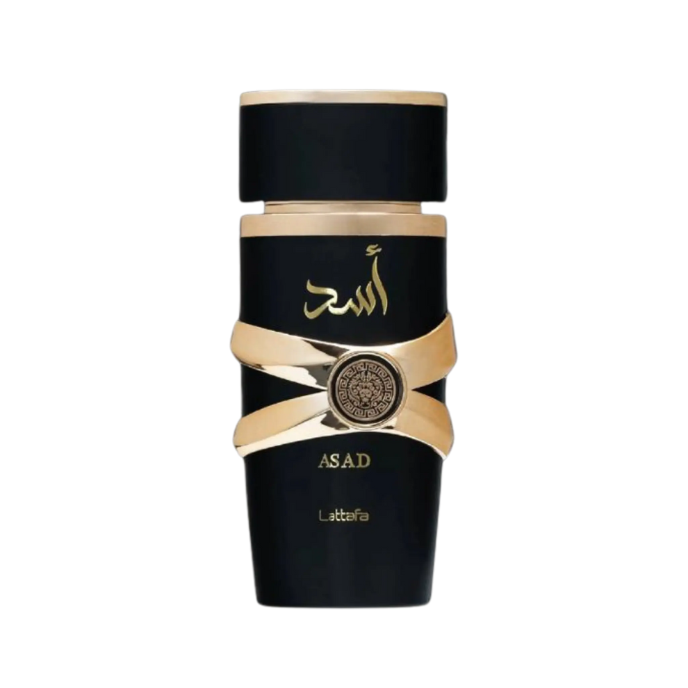 Lattafa Asad perfume bottle