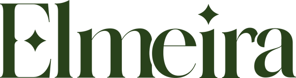 Logo of Elmeira with a decorative 'a' in a green color.