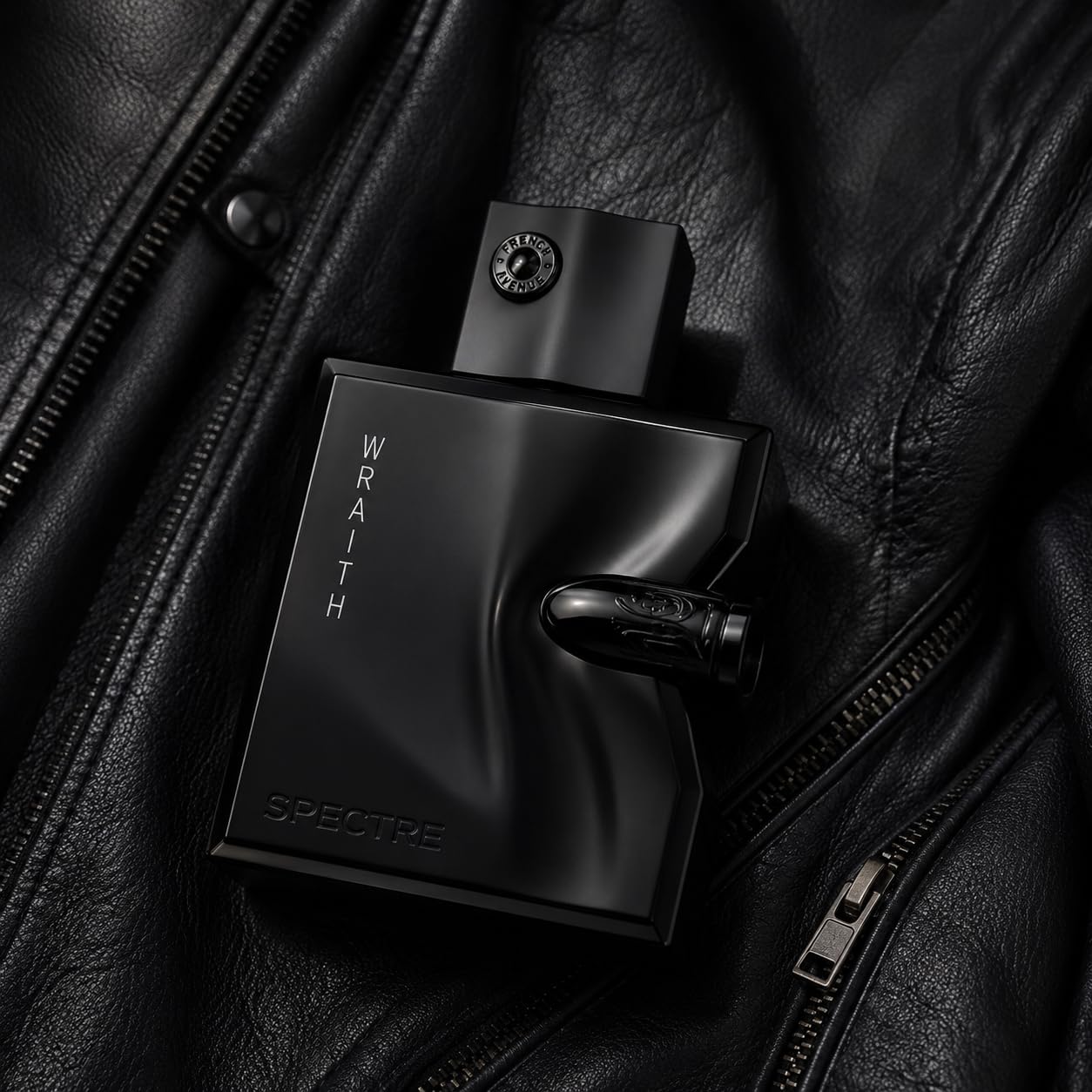 French Avenue Spectre Wraith EDP 80ml perfume bottle, boozy rum and coffee unisex fragrance