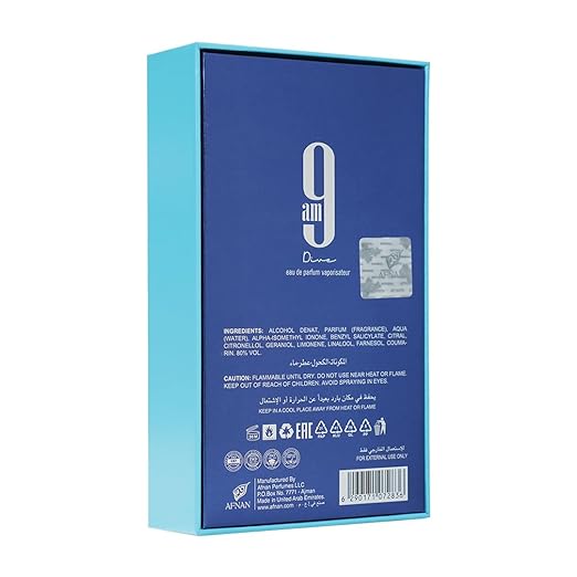 Afnan 9 AM Dive Eau de Parfum unisex 100 ml - Elmeira
