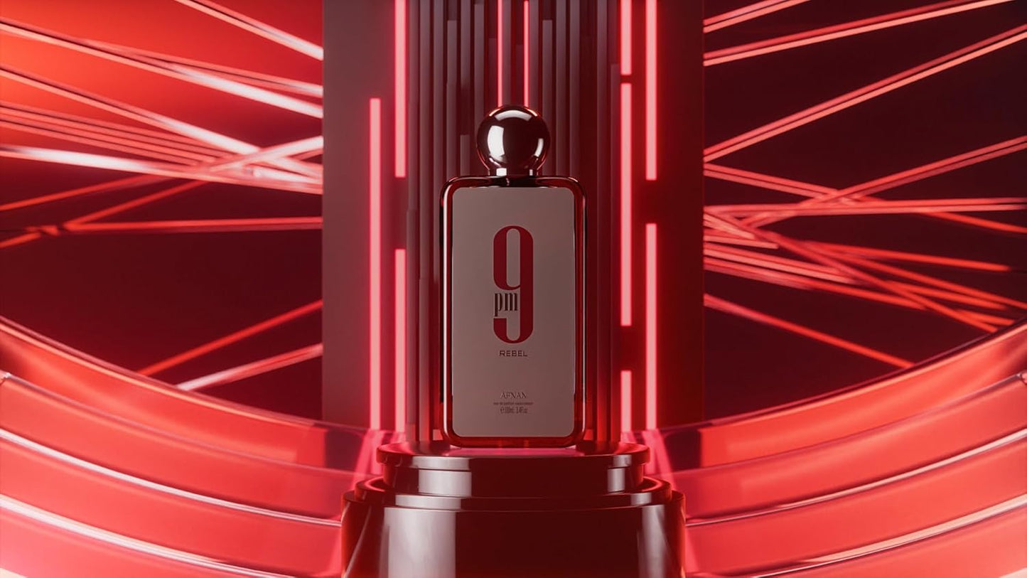 Afnan 9 PM Rebel Unisex Eau de Parfum 100 ml - Elmeira