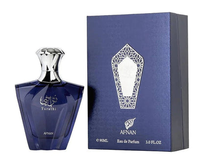 Afnan Turathi Blue Eau De Parfum for Men 90 ml - Elmeira