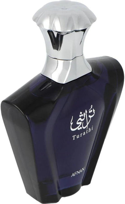 Afnan Turathi Blue Eau De Parfum for Men 90 ml - Elmeira