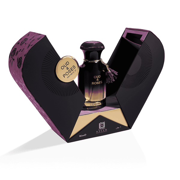 Ahmed Al Maghribi Oud and Roses Eau De Parfum unisex 60 ml - Elmeira