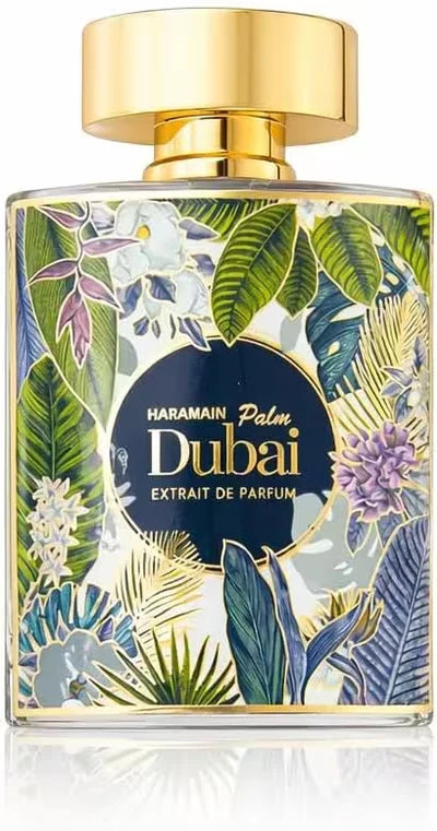 Front view of Al Haramain Palm Dubai Extrait de Parfum 100ml bottle