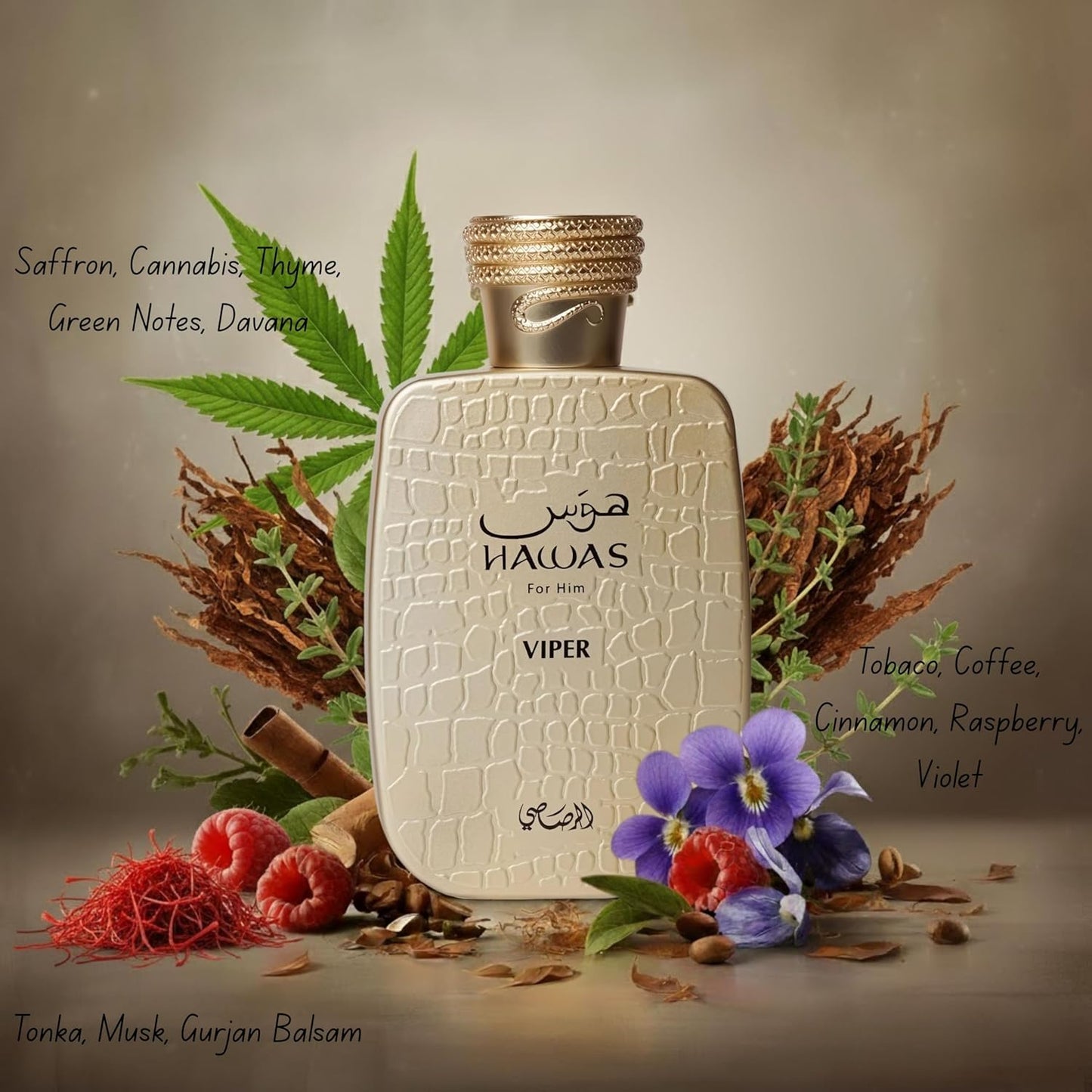 RASASI Hawas Viper Eau de Parfum for Men 100ml