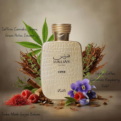RASASI Hawas Viper Eau de Parfum for Men 100ml