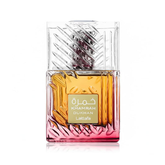 Lattafa Khamrah Dukhan Eau de Parfum 100ml bottle