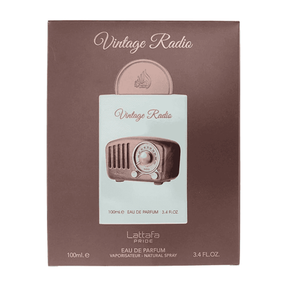 Lattafa Vintage Radio Eau De Parfum unisex 100 ml - Elmeira