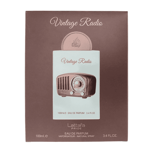 Lattafa Vintage Radio Eau De Parfum unisex 100 ml - Elmeira