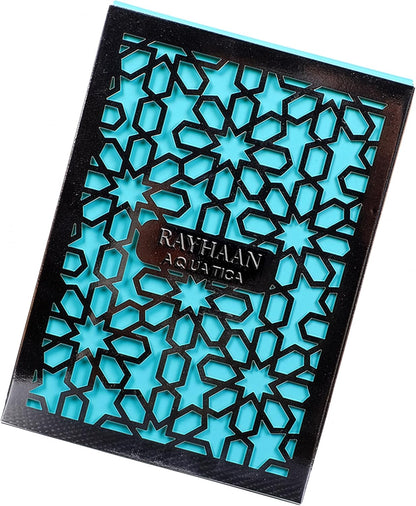 Rayhaan Aquatica Eau de Parfum Unisex 100ml box angled view